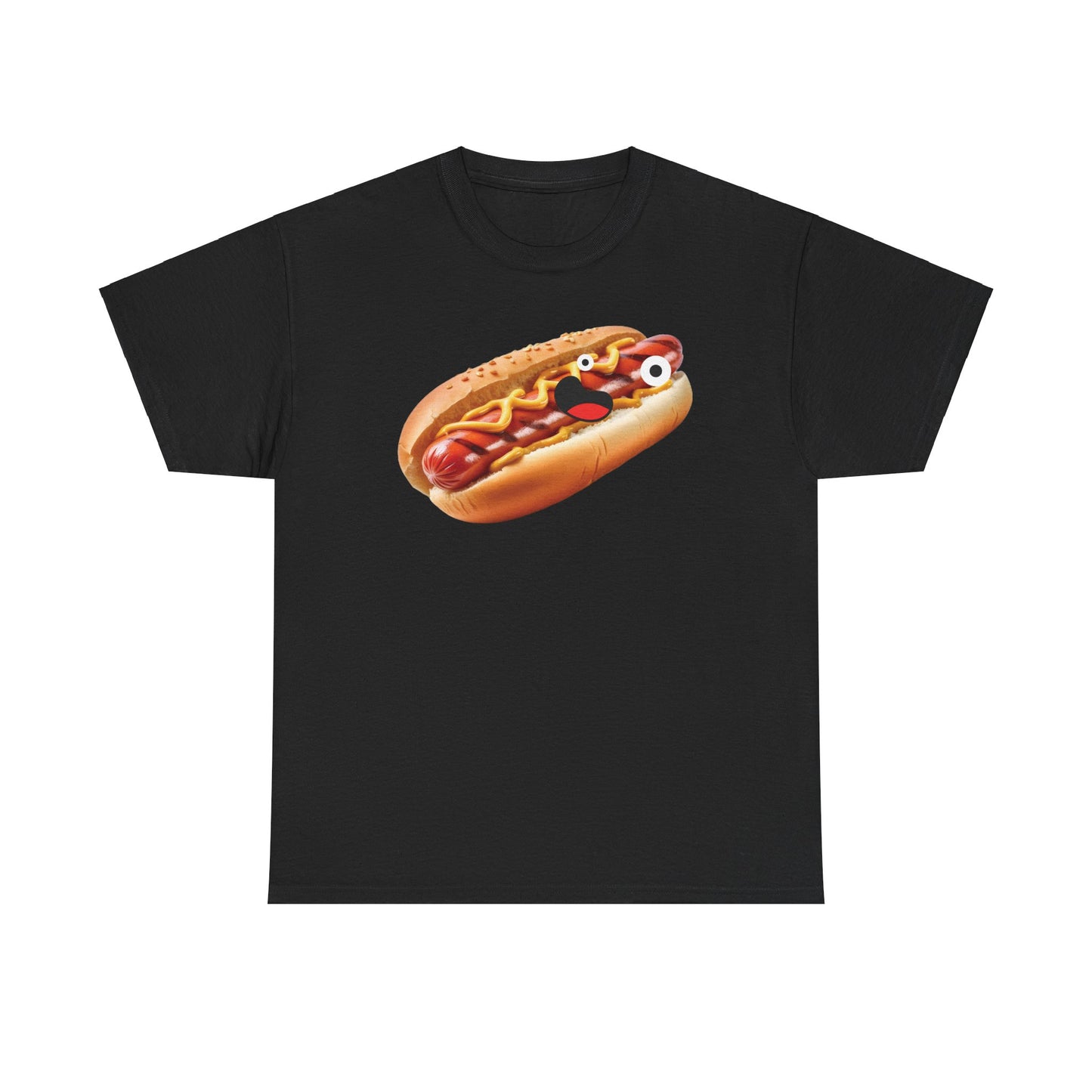 Giggling Hot Dog Shirt, Hot Dog Shirt, Googly Eyes Shirt, Happy Hot Dog Shirt