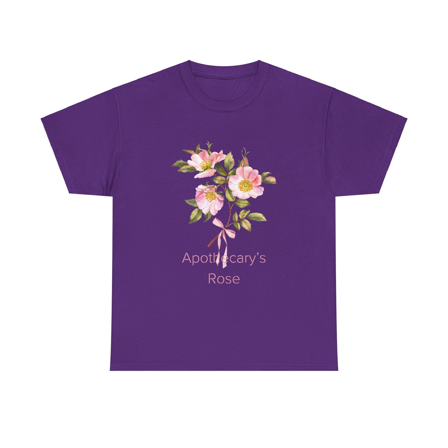 Apothecary's Rose Shirt, Botanical Shirt, Rose Shirt