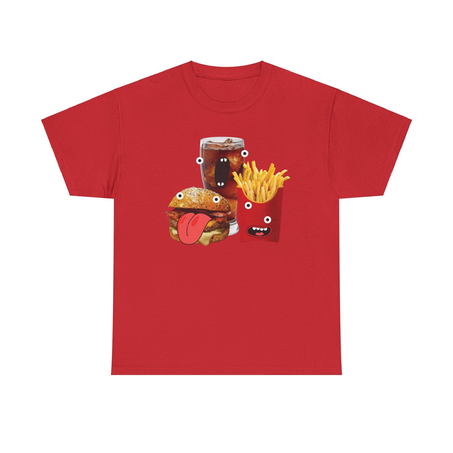 Crappy Meal Shirt, Burger Fries Soda Shirt, Googly Eyes Shirt