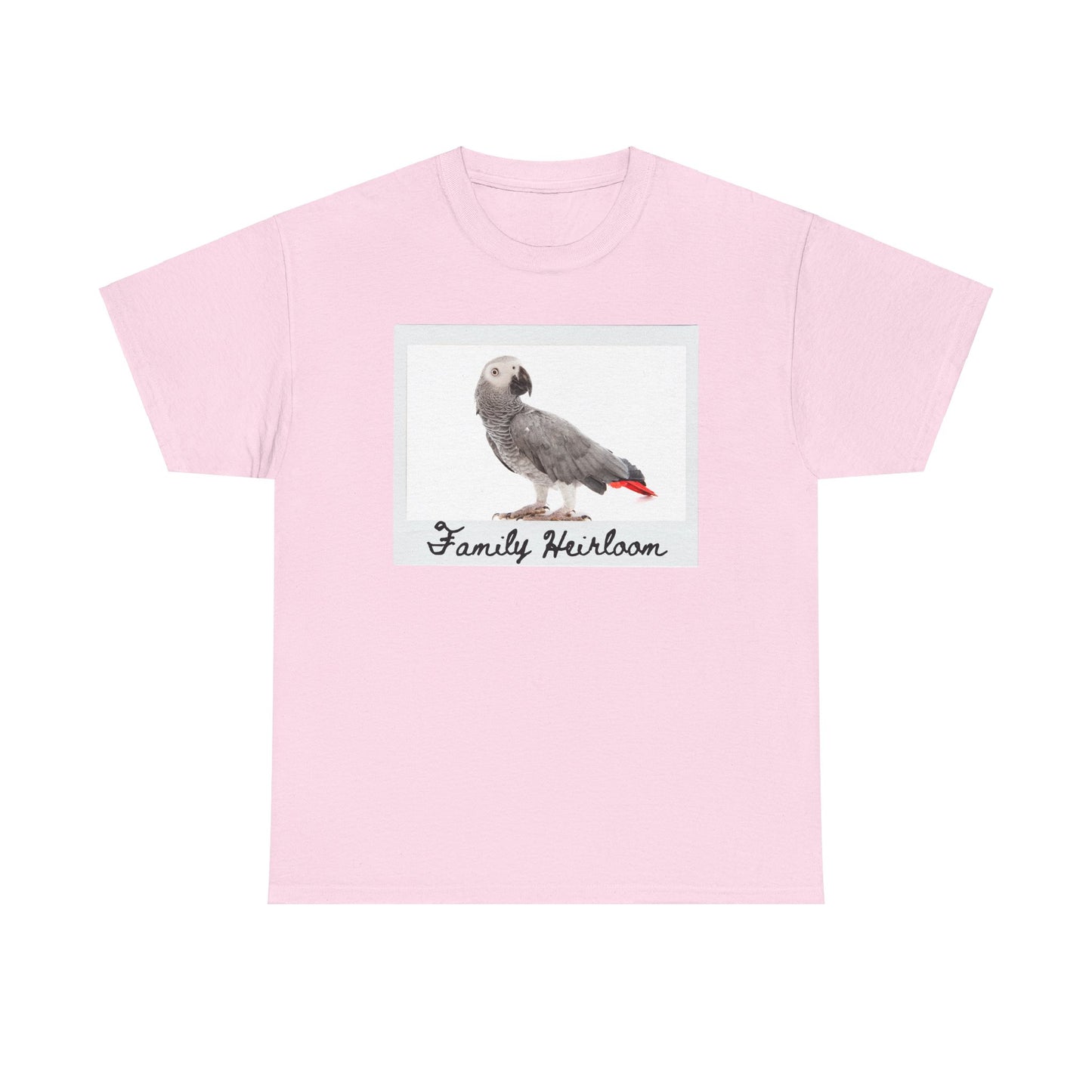 Family Heirloom Shirt, African Grey Parrot Shirt, Longevity Shirt, Live Forever Shirt, Inheritance Shirt