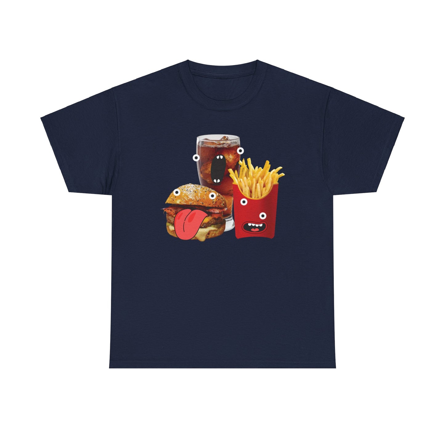 Crappy Meal Shirt, Burger Fries Soda Shirt, Googly Eyes Shirt