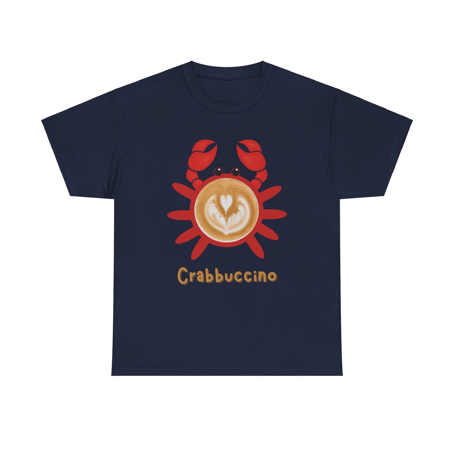 Crabbuccino, Crab Cappuccino Shirt, Specialty Crabby Mug Coffee