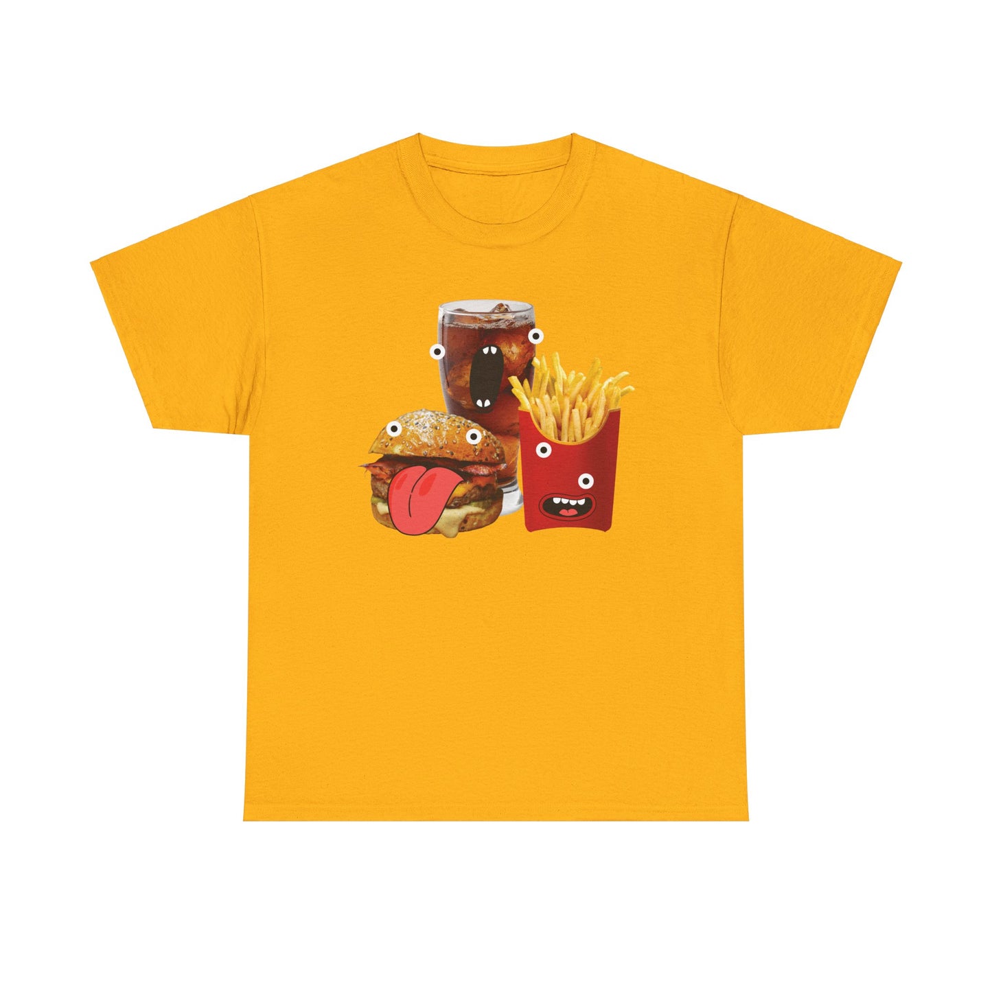 Crappy Meal Shirt, Burger Fries Soda Shirt, Googly Eyes Shirt