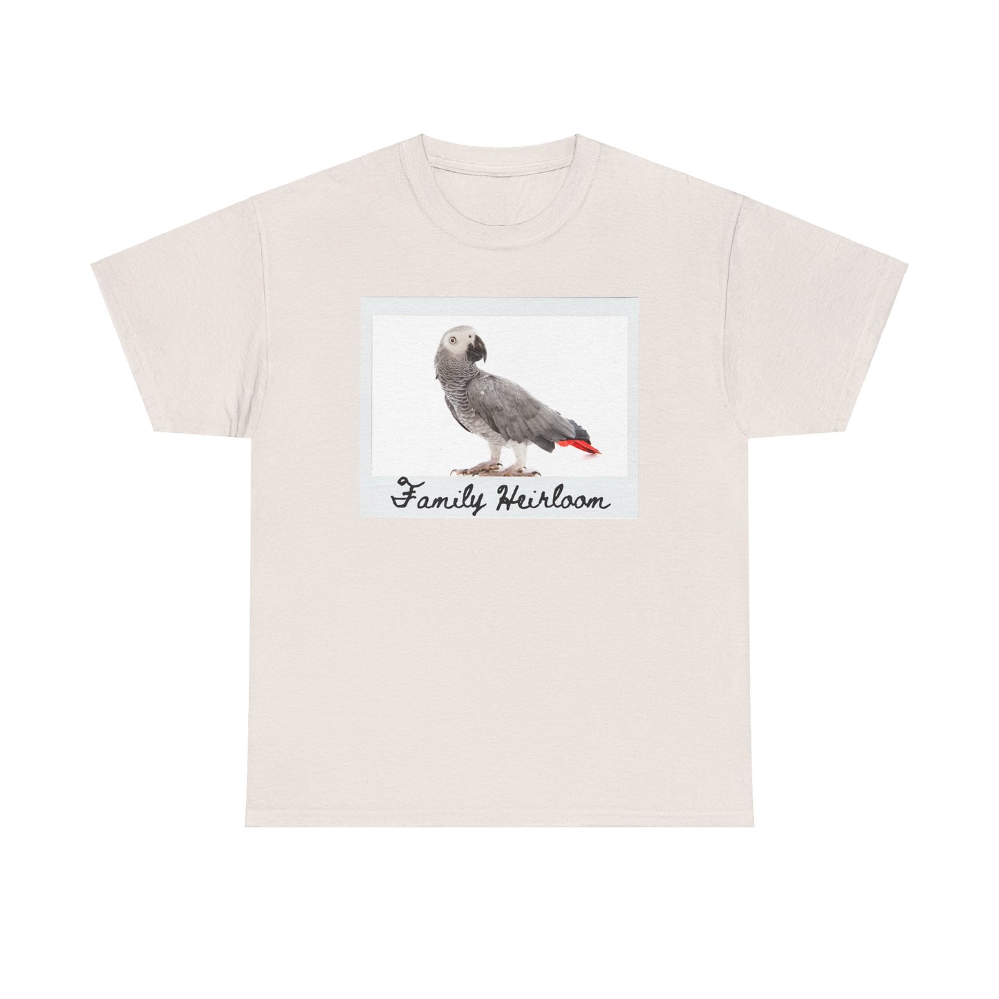 Family Heirloom Shirt, African Grey Parrot Shirt, Longevity Shirt, Live Forever Shirt, Inheritance Shirt