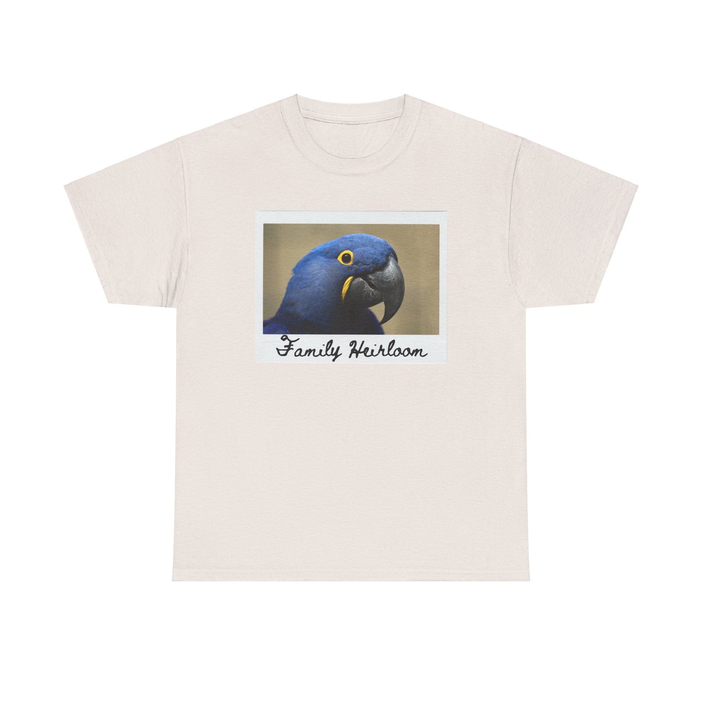 Family Heirloom Shirt, Hyacinth Macaw Shirt, Longevity Shirt, Live Forever Shirt, Inheritance Shirt