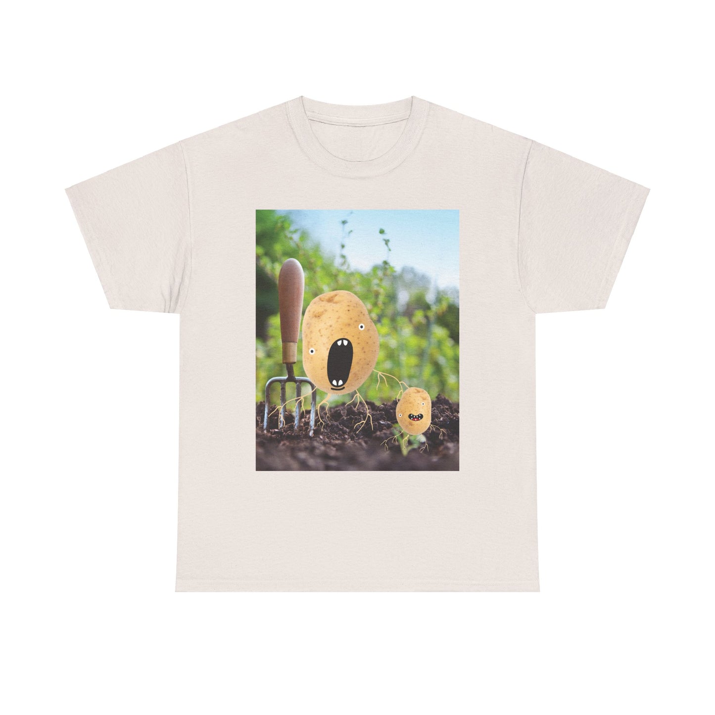 Quirky Potato Tee - Potatoes at Harvest Time T-Shirt