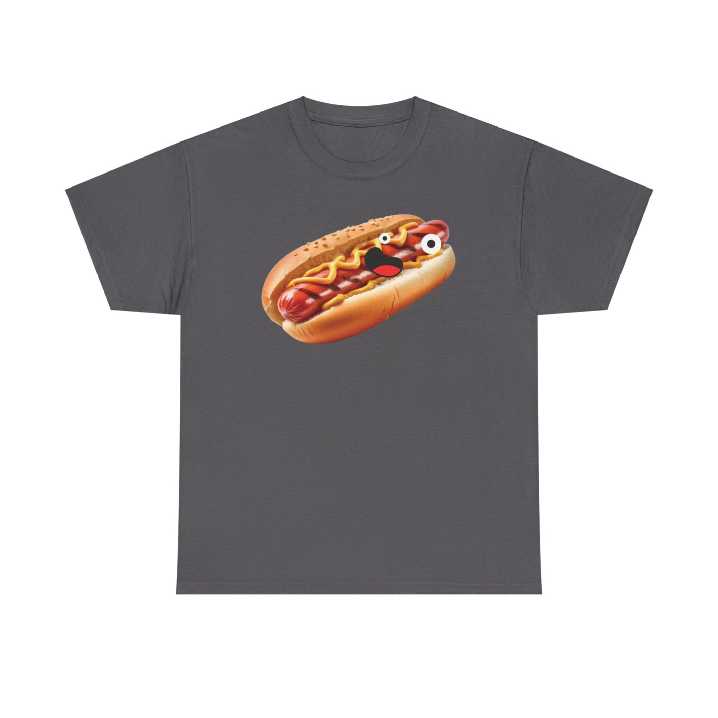 Giggling Hot Dog Shirt, Hot Dog Shirt, Googly Eyes Shirt, Happy Hot Dog Shirt