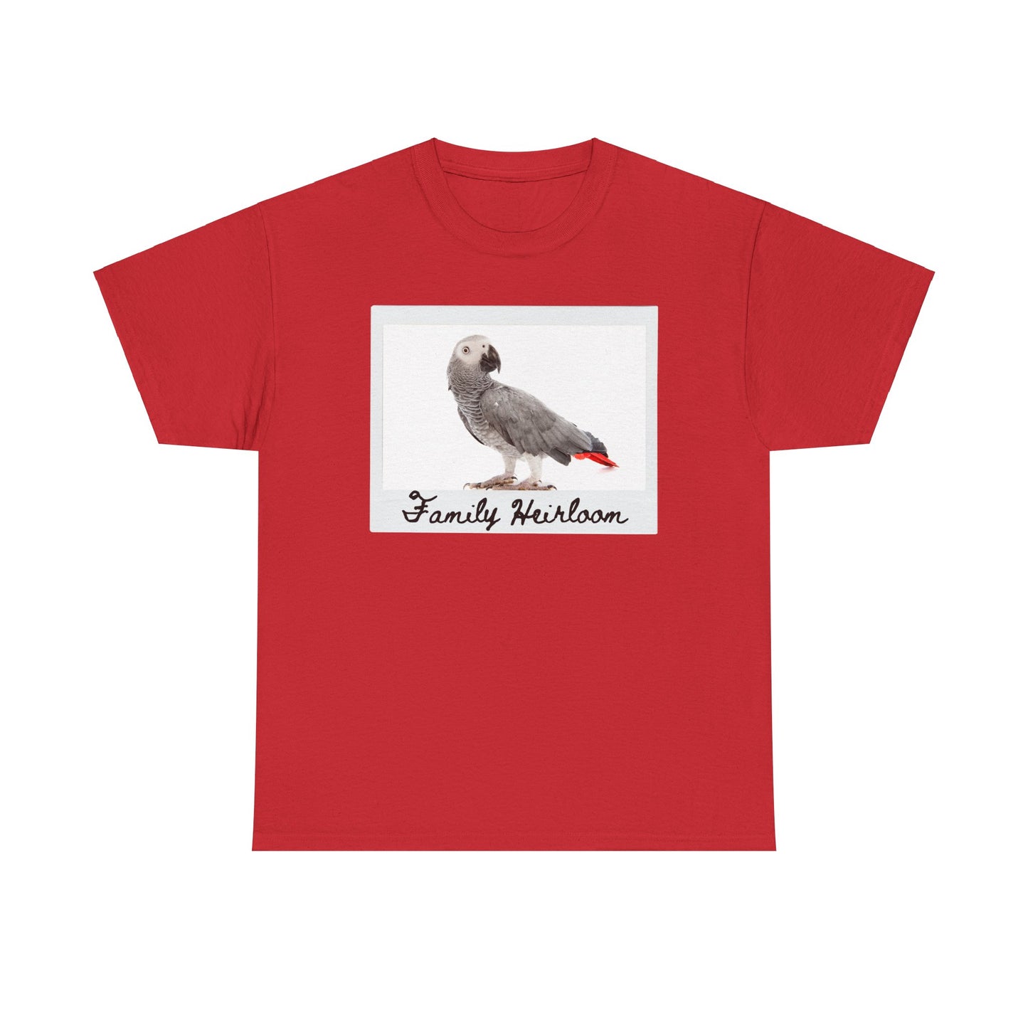 Family Heirloom Shirt, African Grey Parrot Shirt, Longevity Shirt, Live Forever Shirt, Inheritance Shirt