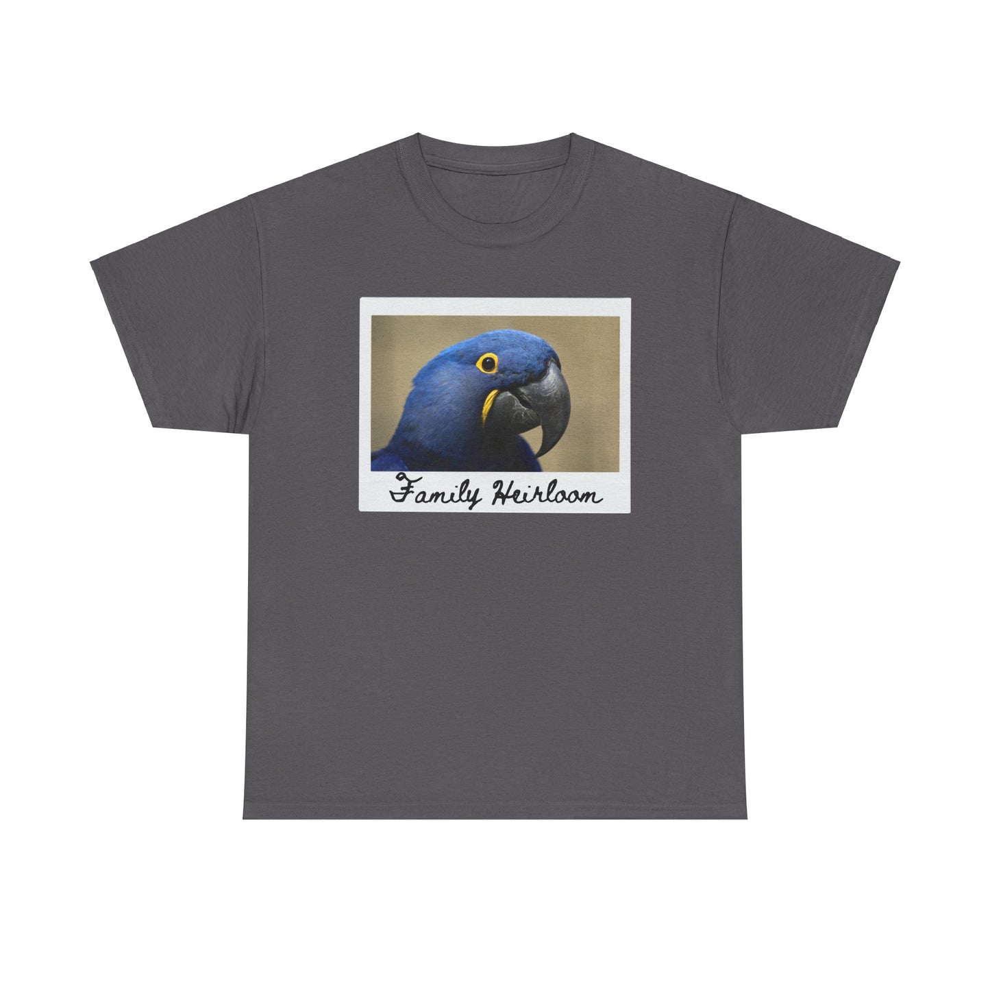 Family Heirloom Shirt, Hyacinth Macaw Shirt, Longevity Shirt, Live Forever Shirt, Inheritance Shirt