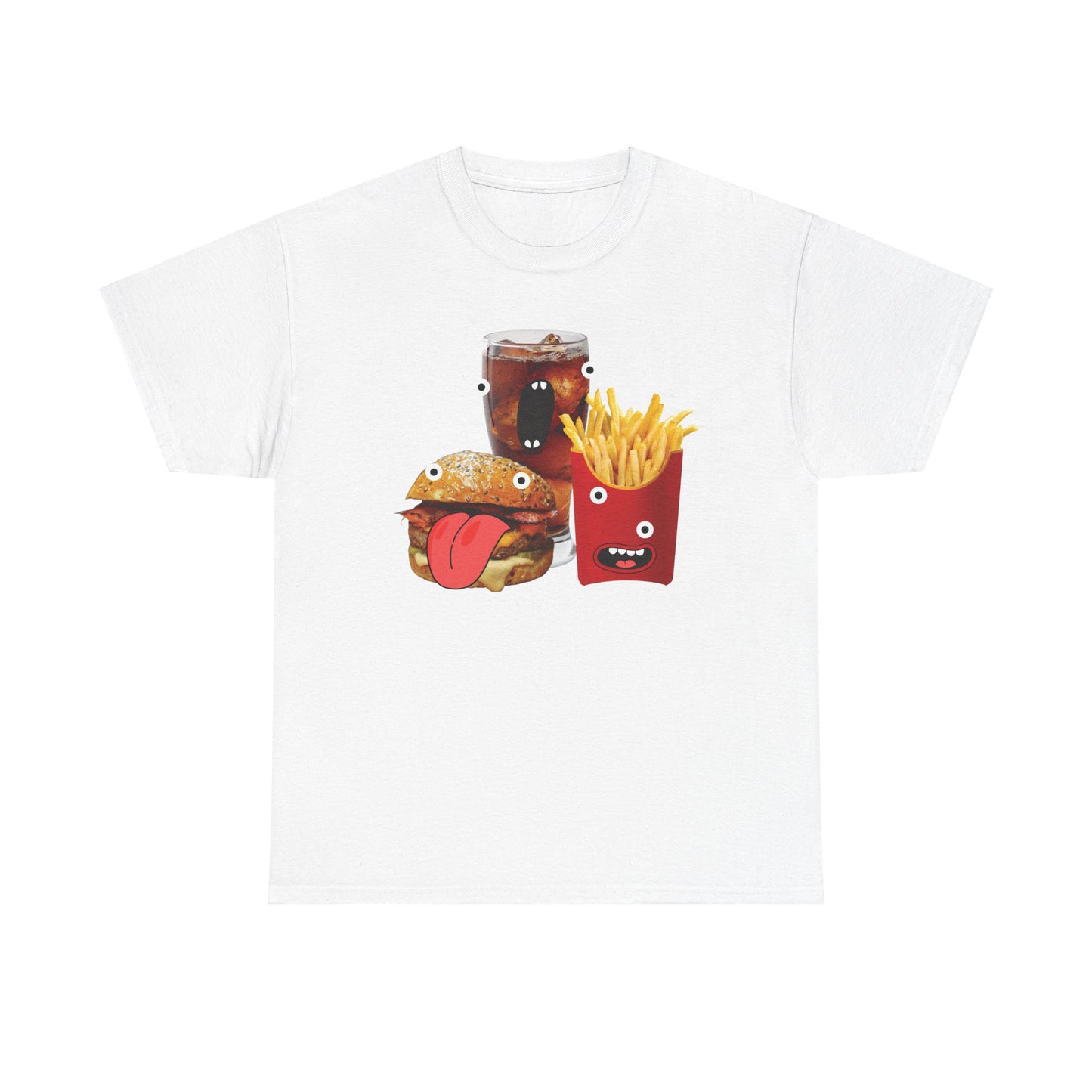 Crappy Meal Shirt, Burger Fries Soda Shirt, Googly Eyes Shirt