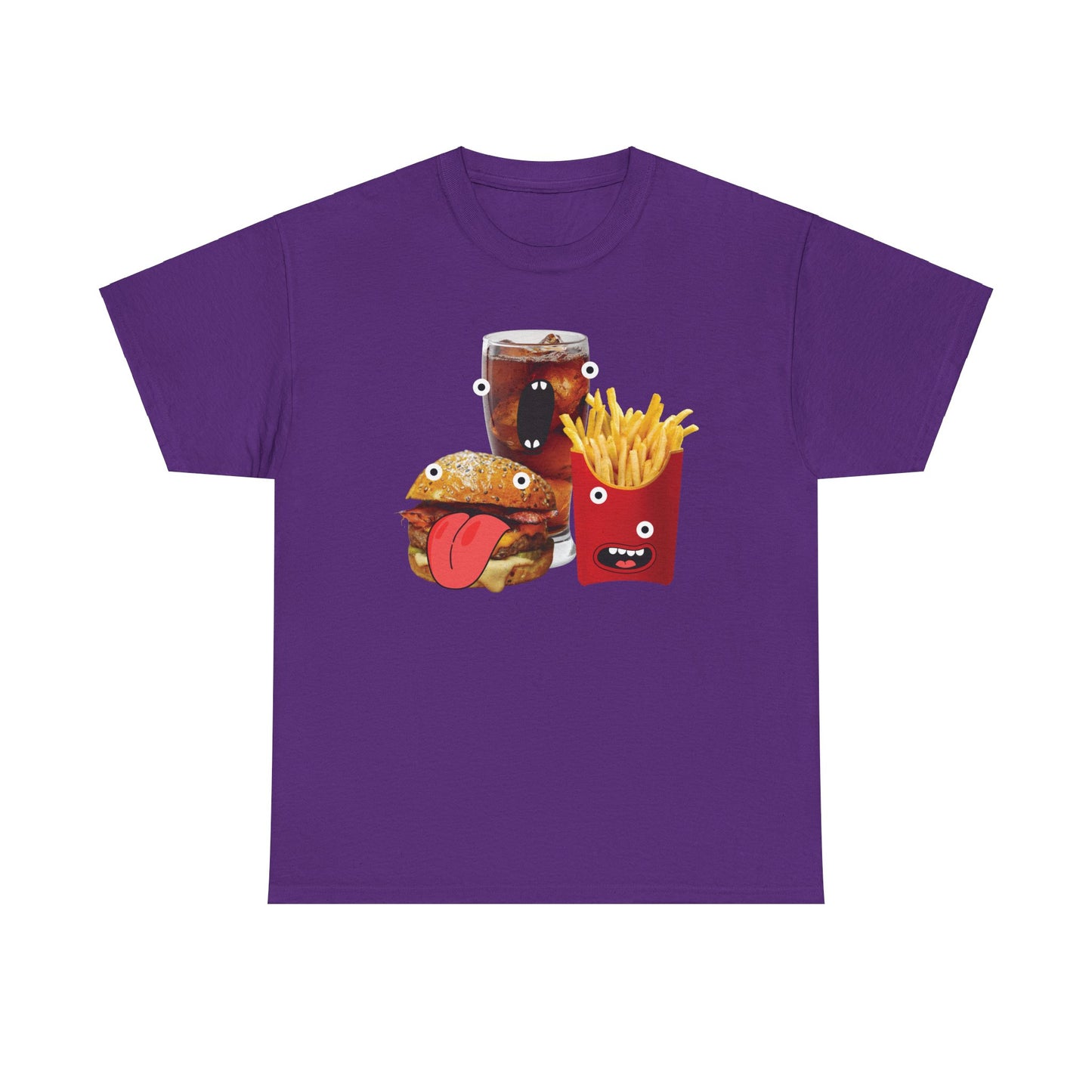 Crappy Meal Shirt, Burger Fries Soda Shirt, Googly Eyes Shirt