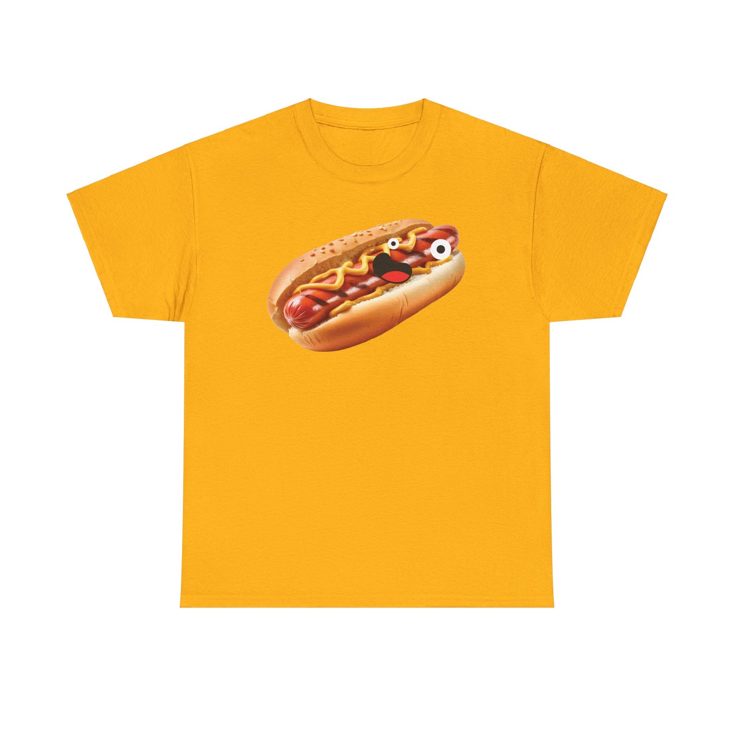 Giggling Hot Dog Shirt, Hot Dog Shirt, Googly Eyes Shirt, Happy Hot Dog Shirt