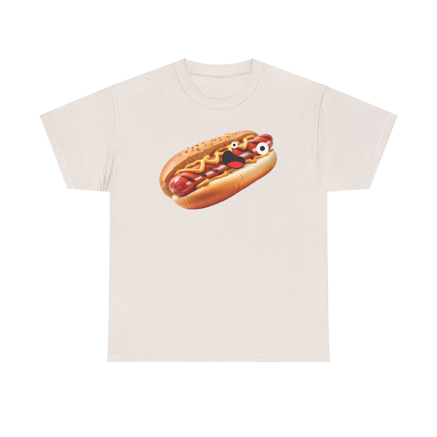 Giggling Hot Dog Shirt, Hot Dog Shirt, Googly Eyes Shirt, Happy Hot Dog Shirt