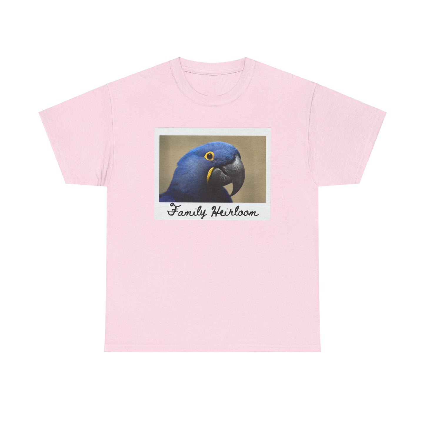 Family Heirloom Shirt, Hyacinth Macaw Shirt, Longevity Shirt, Live Forever Shirt, Inheritance Shirt