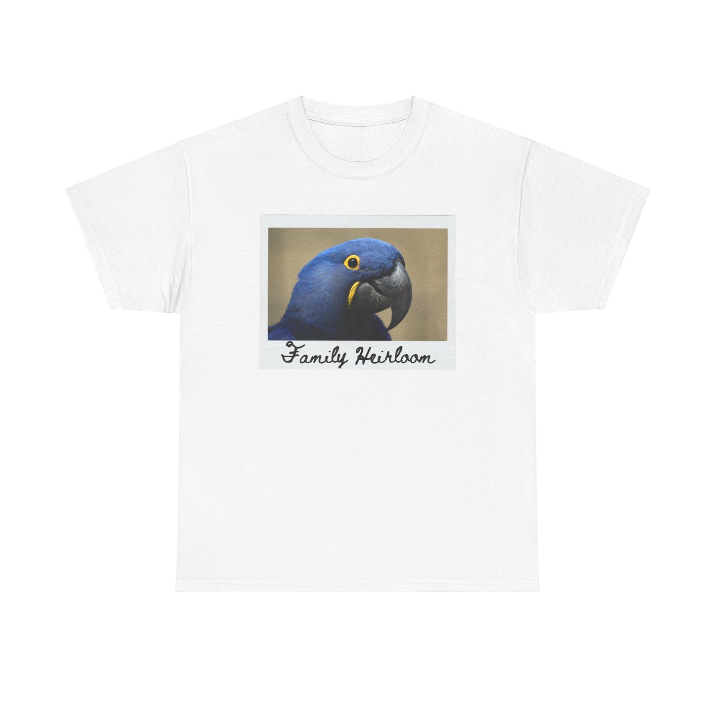 Family Heirloom Shirt, Hyacinth Macaw Shirt, Longevity Shirt, Live Forever Shirt, Inheritance Shirt