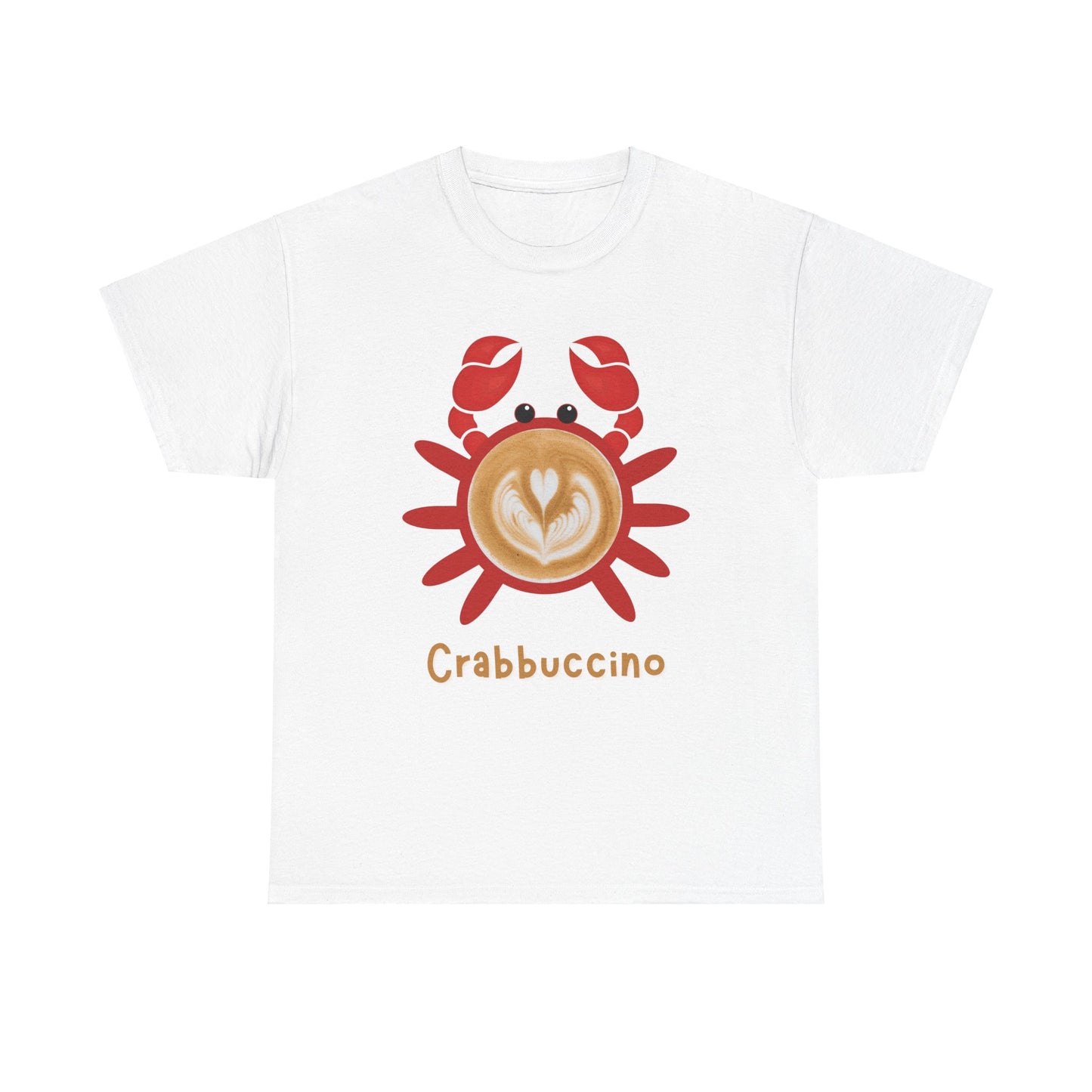 Crabbuccino, Crab Cappuccino Shirt, Specialty Crabby Mug Coffee