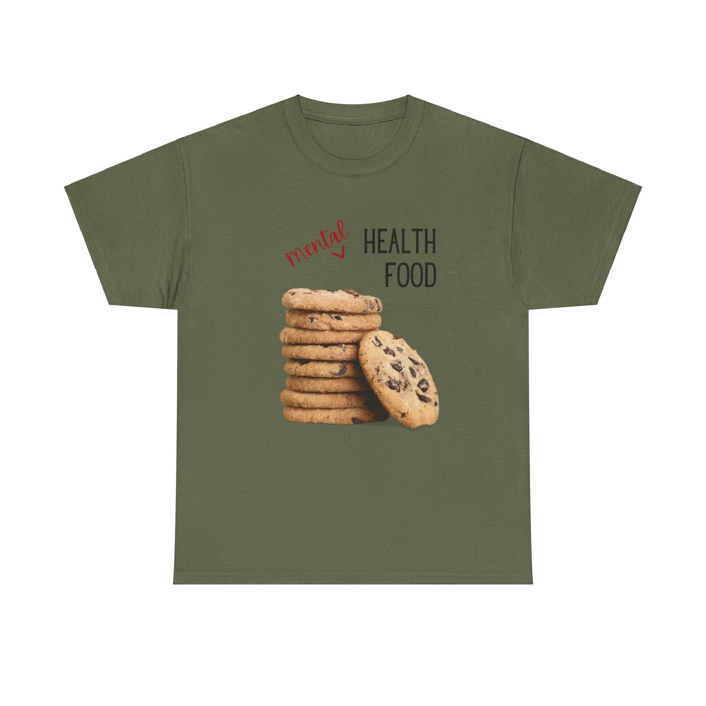 Mental Health Shirt, Mental Health Food Shirt, Chocolate Chip Cookie Shirt