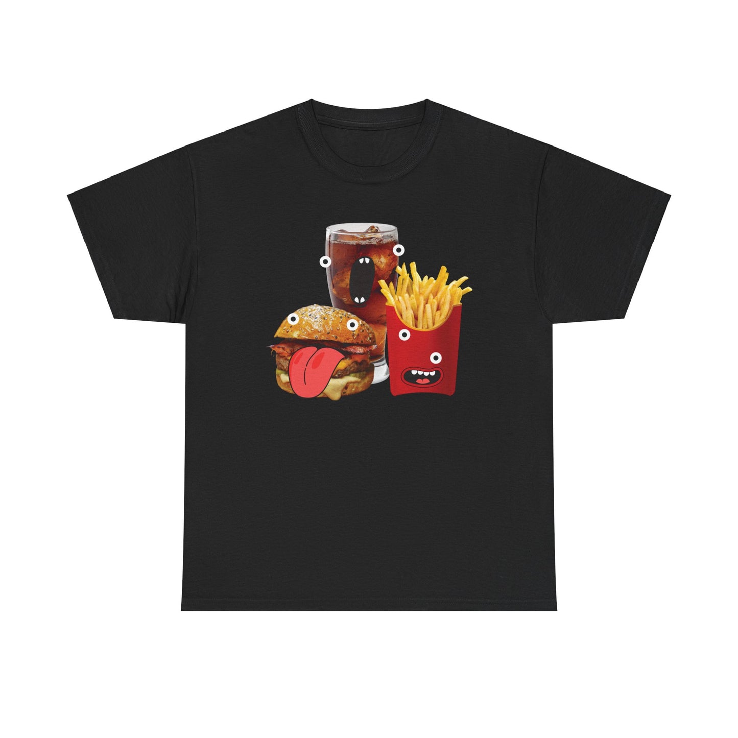 Crappy Meal Shirt, Burger Fries Soda Shirt, Googly Eyes Shirt