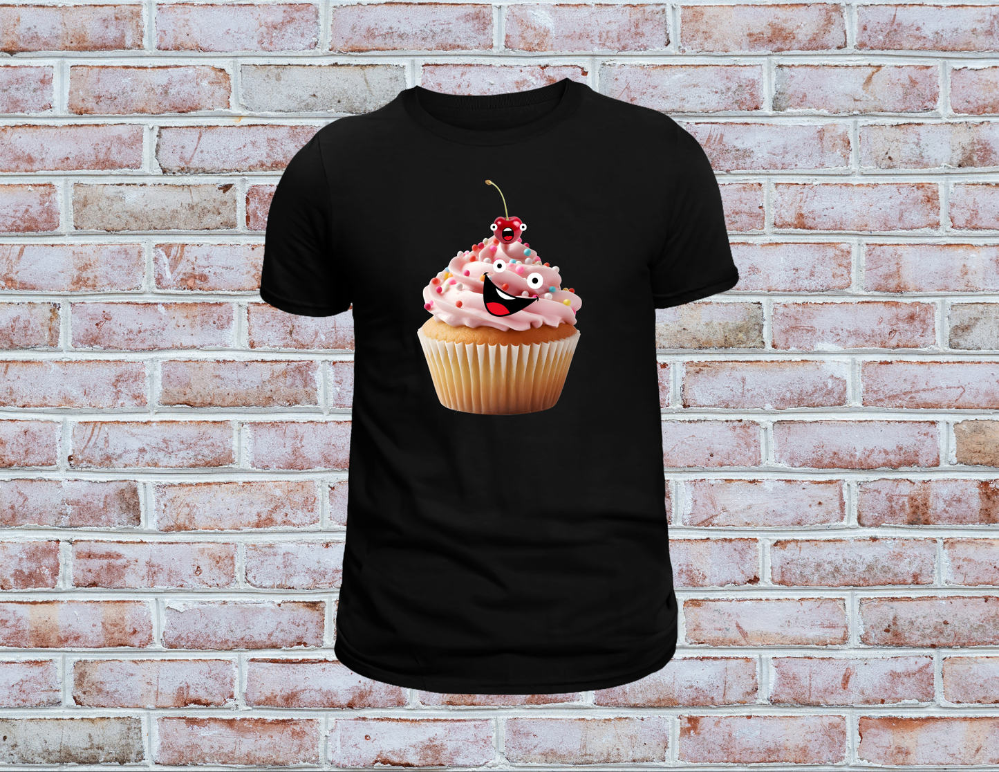 Pink Frosting Shirt, Frosting Swirl Shirt, Cupcake Shirt, Cherry on Top Shirt