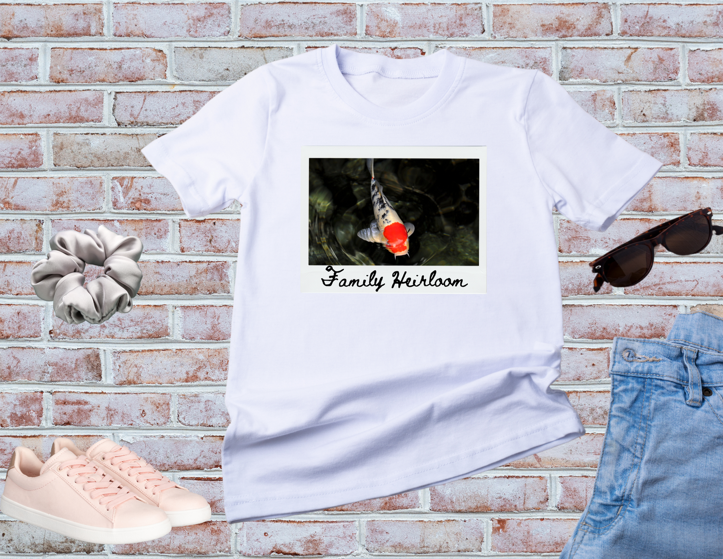 Family Heirloom Shirt, Koi Fish Shirt, Longevity Shirt, Live Forever Shirt, Inheritance Shirt