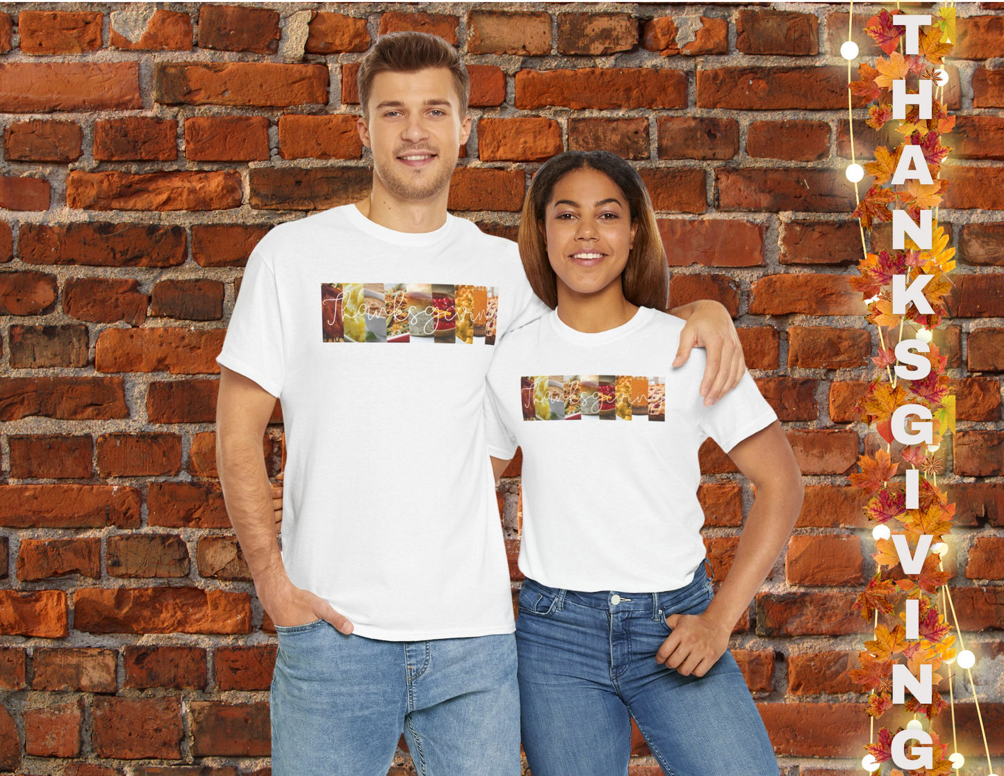 Thanksgiving Banner Tee